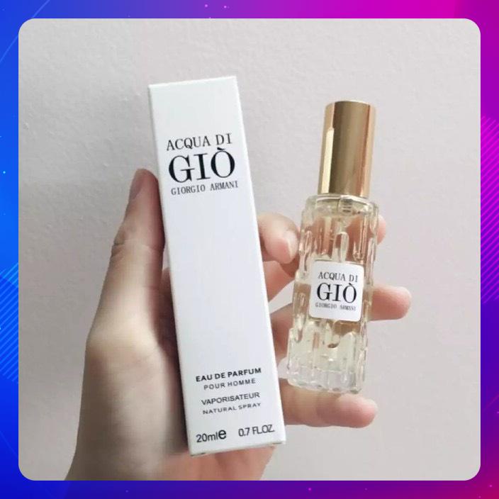 Nước hoa GIO thơm đẳng cấp sang trọng, lưu hương 6 đến 8 tiếng.