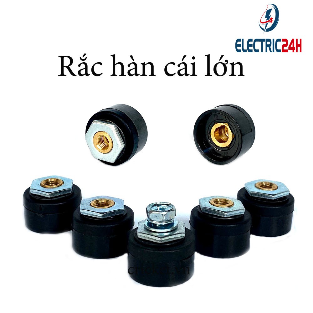 Rắc Cái cắm máy hàn, loại nhỏ và to chất lượng cao, an toàn cho người sử dụng, linh kiện máy hàn, phụ kiện máy hàn tốt