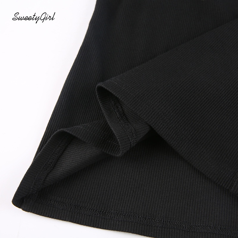 Áo Thun Tay Dài Cổ Tròn Đính Đá Họa Tiết Hoa Xinh Xắn Cho Nữ