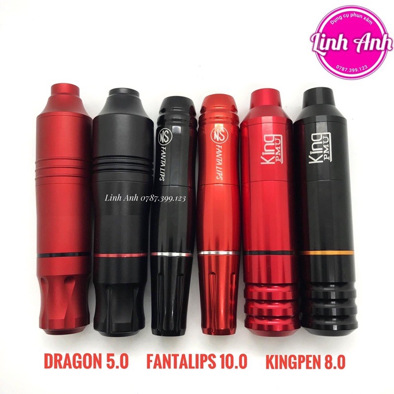 Máy PEN DRAGON T01 Cao cấp làm môi Phun Xăm
