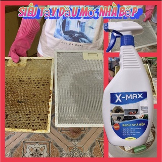 Nước tẩy dầu mỡ 500ml siêu tẩy dầu mỡ trên lưới hút mùi- bếp ga -tường