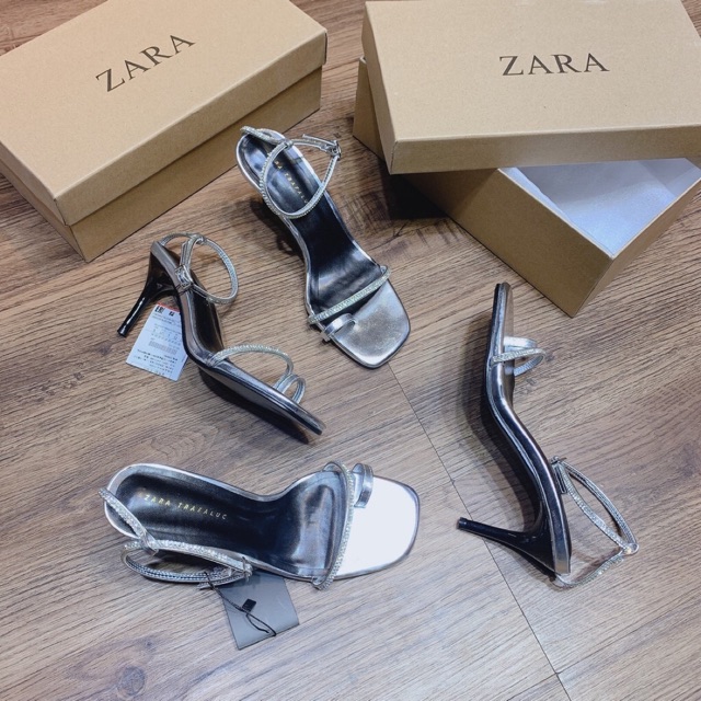 Giầy cao gót sandal zara quai mảnh