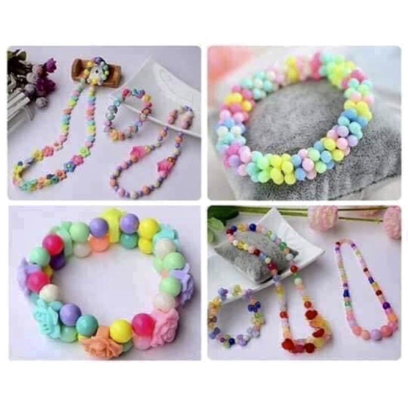 Bộ Xâu Hạt Vòng Cho Bé - Chuỗi hạt sâu vòng