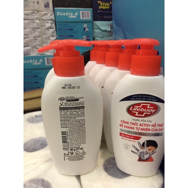Xà bông rửa tay Lifebuoy 180g  MUA NHIỀU GIÁ TỐT