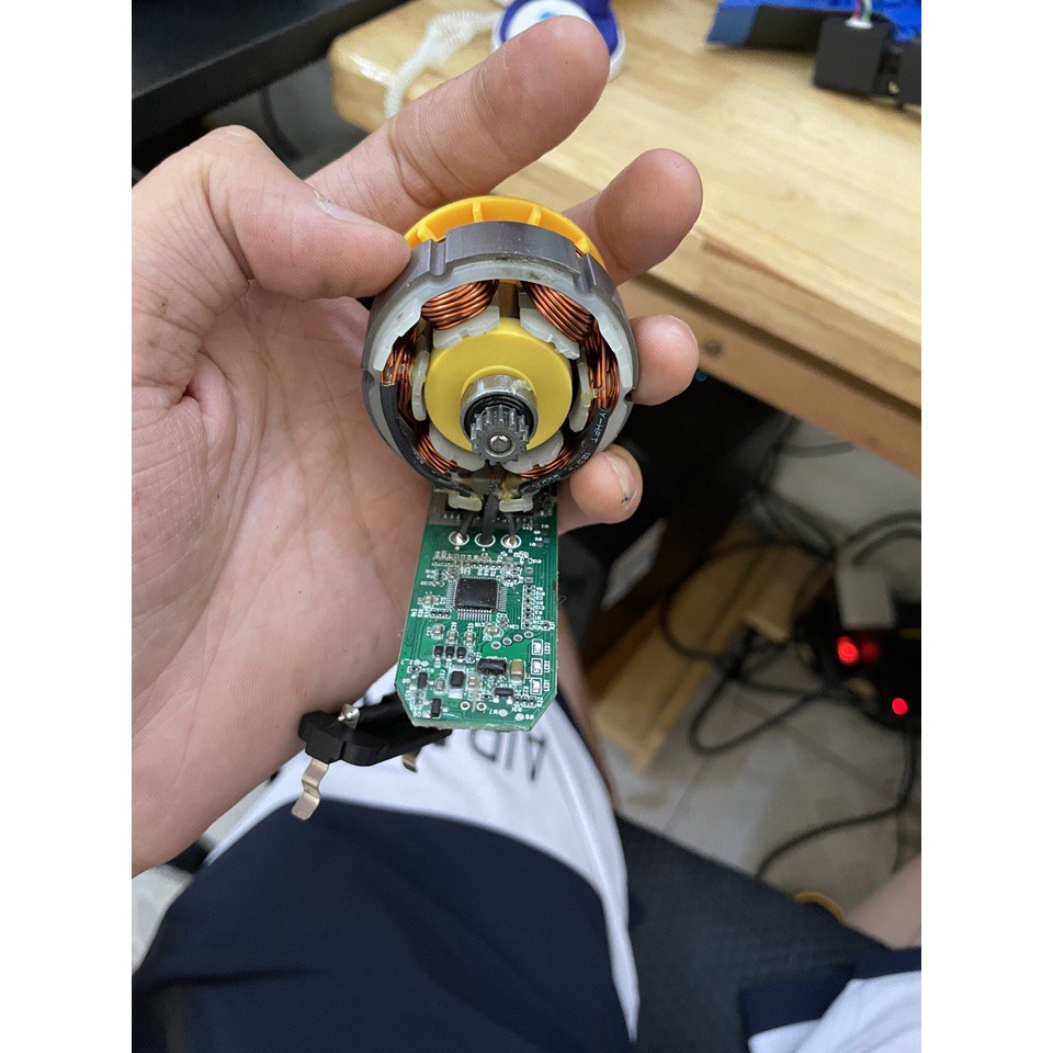 Mạch điều khiển động cơ máy khoan bắt vít không chổi than 16.8v thông dụng