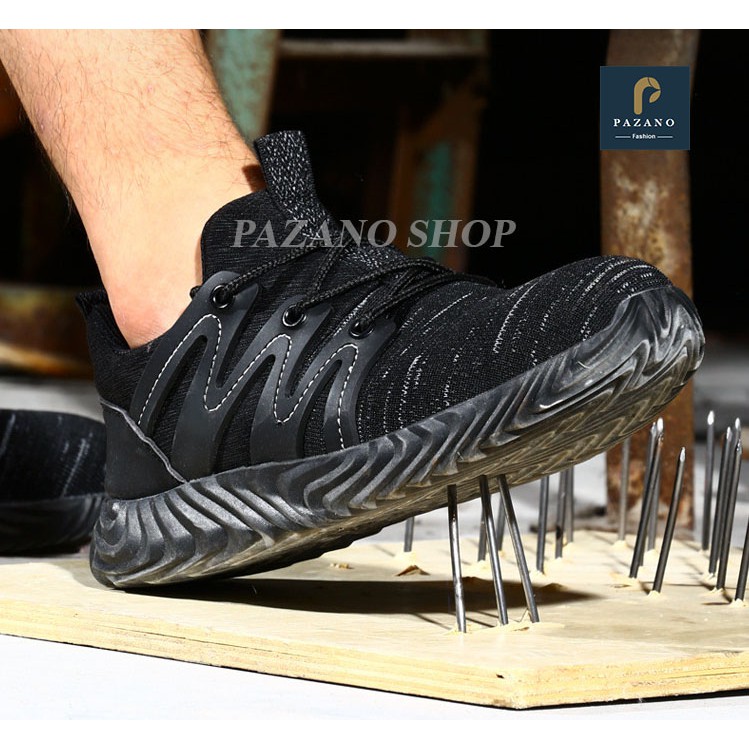 Giày Bảo Hộ Lao Động Banka 709 Cao Cấp, Mũi Thép, Đế Chống Đinh, Đế Đúc Nguyên Khối, Giày Bảo Hộ Nam [Có Video Thực Tế] | BigBuy360 - bigbuy360.vn