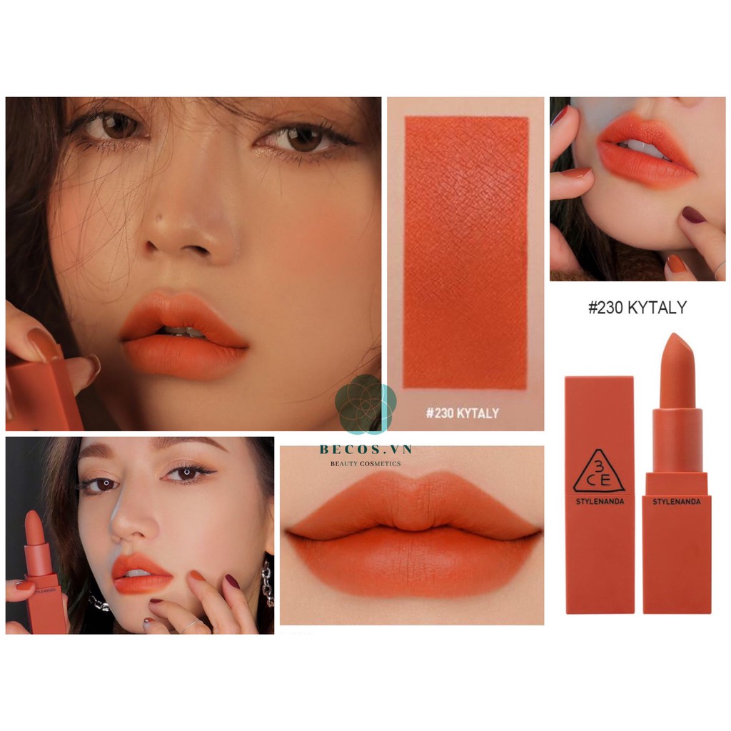 Son 3ce Matte Lip Color Mau 230 Kytaly Shopee Việt Nam
