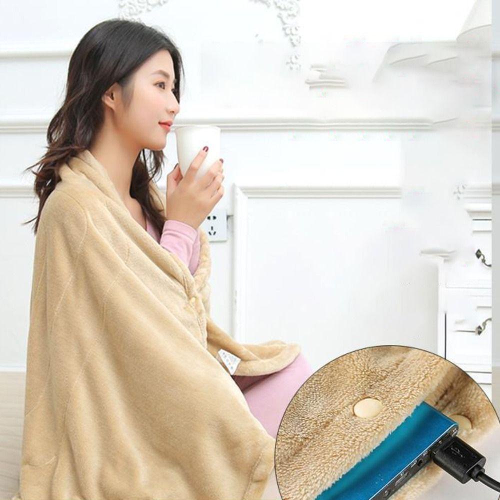 Lloyd Chăn Sưởi Ấm Tay Chất Liệu Mềm Mại Đa Năng Giữ Ấm Nhanh Chóng Chống Rò Rỉ Dùng Trong Nhà / Du Lịch