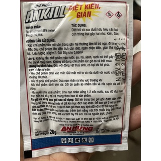 DIỆT KIẾN GIÁN DẠNG GÓI BỘT