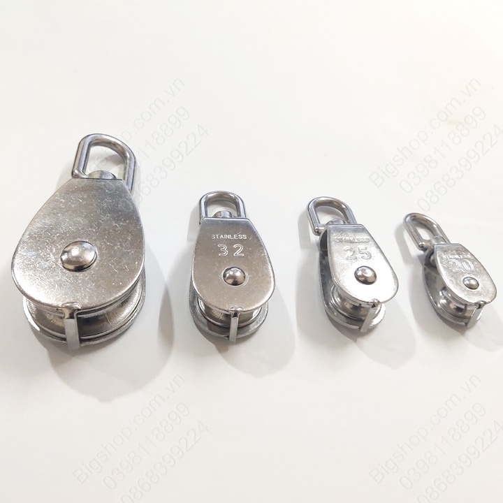 Ròng rọc đơn bằng inox 304 không gỉ M20-M25-M32-M50 tùy chọn