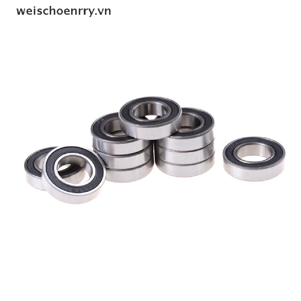 WW 10pcs 6902-2RS Bearing 15x28x7 mm Metric Thin Section Ball Bearings 6902RS WW