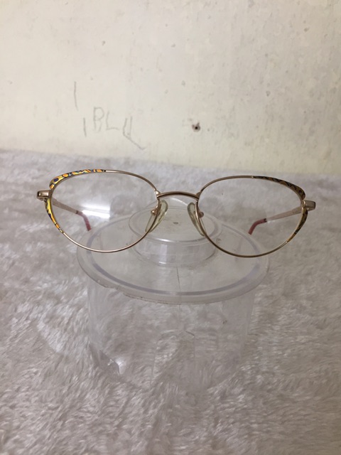 Gọng kính hàng bãi mạ si vàng cao cấp của ý