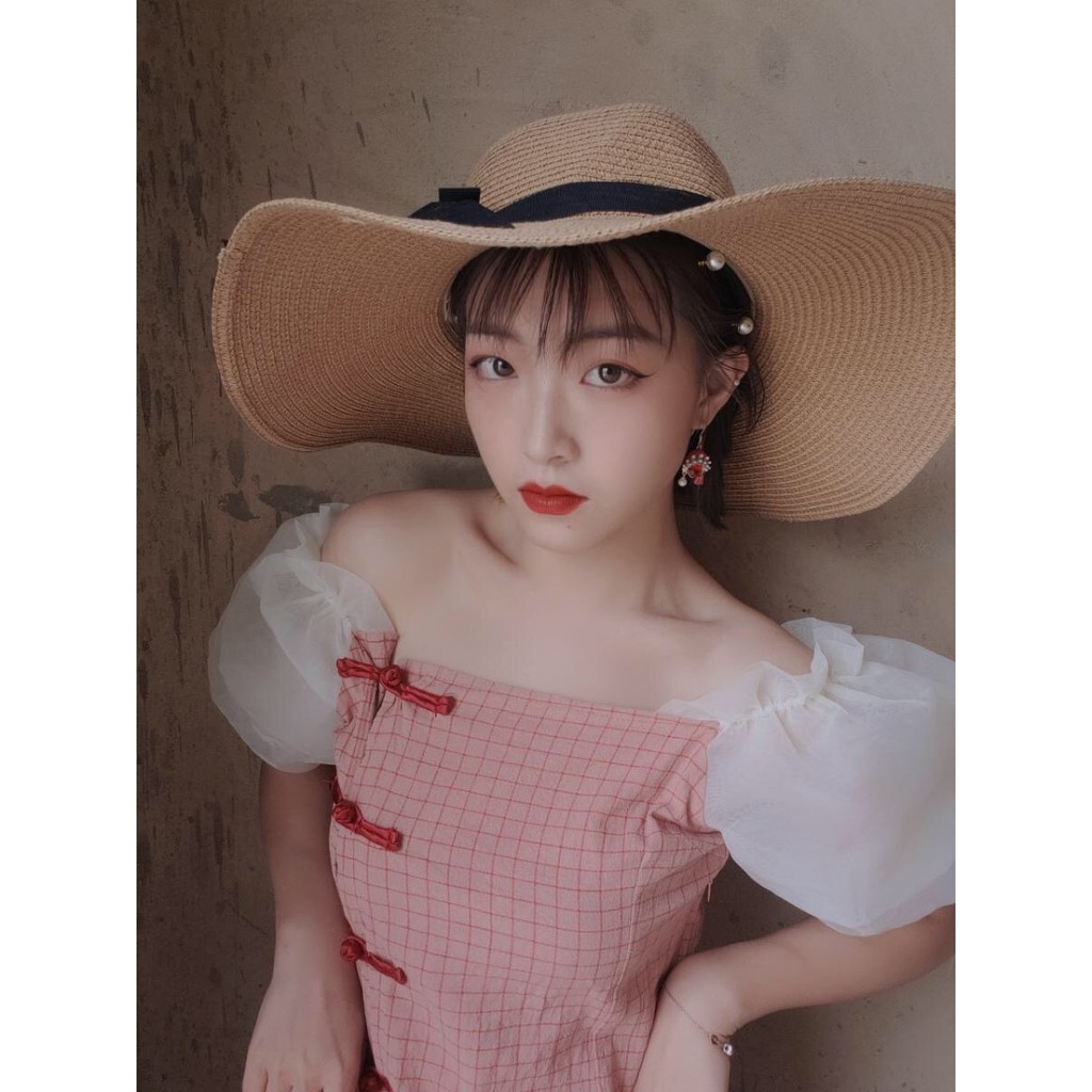 [Sẵn Hàng]♥️Đầm,Váy Sườn Xám Tay Phồng(ảnh thật)Size S->XL | BigBuy360 - bigbuy360.vn