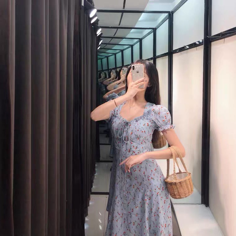 Đầm ôm Tay Lửng Họa Tiết Hoa Thời Trang Thanh Lịch | BigBuy360 - bigbuy360.vn