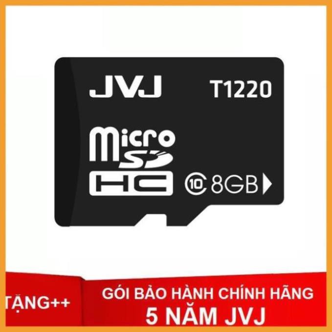 Thẻ nhớ JVJ 32GB/16GB/8GB/4GB/2GB tốc độ cao, bảo hành chính hãng 12 tháng