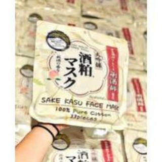 Mặt nạ Sake trắng da 33 miếng Nhật Bản
