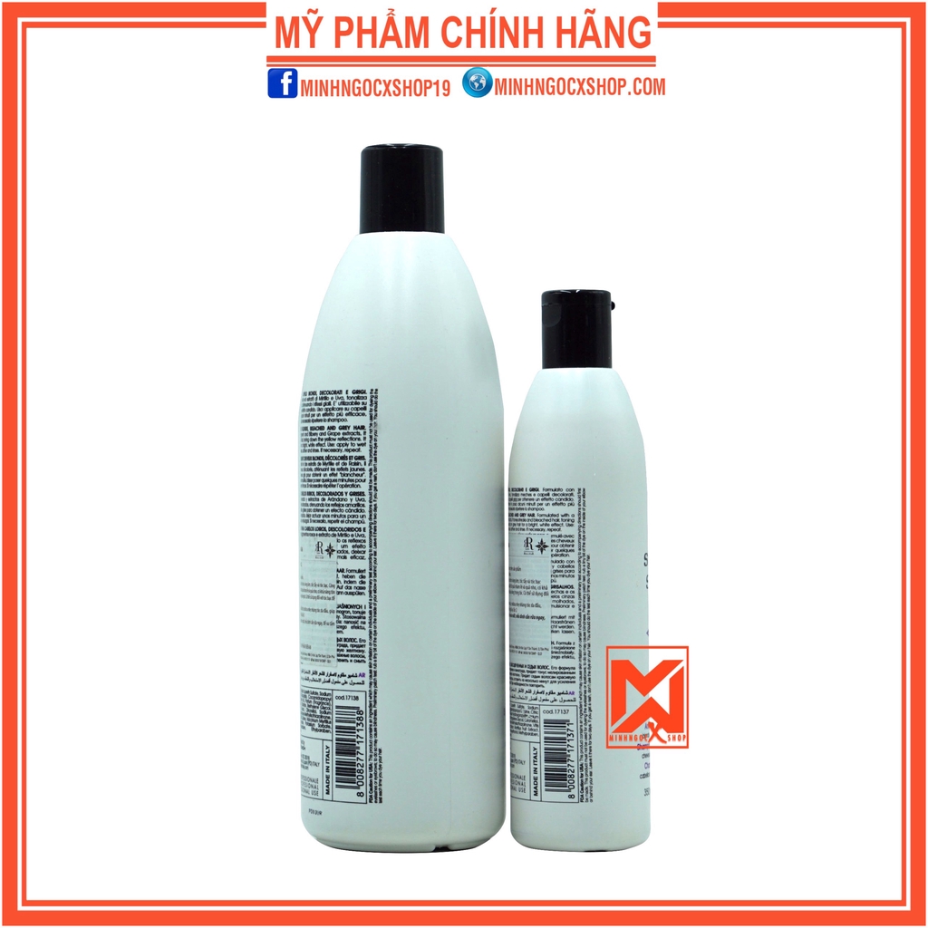 Dầu gội tím khử vàng THERAPY STAR SILVER 350 -1000ml chính hãng