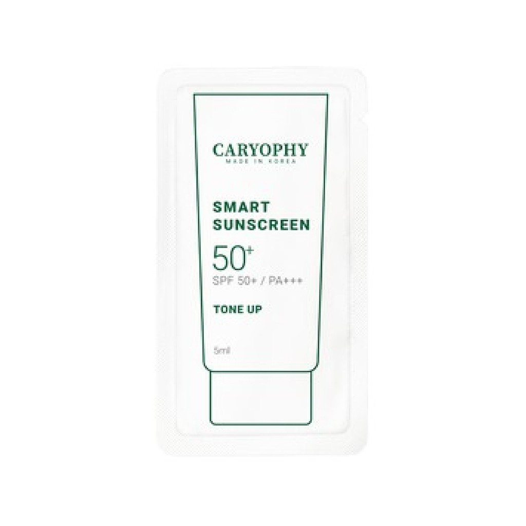 Kem chống nắng thông minh Caryophy Smart Sunscreen Tone Up SPF50+ PA+++ 5ml (Sample) - Hàng Nhập Khẩu