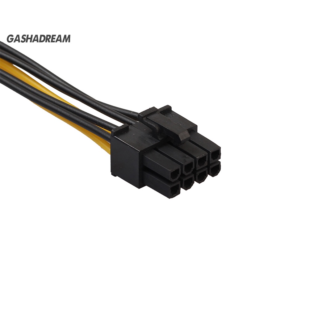 Dây cáp kết nối thẻ đồ họa PCIE sang Dual Molex 18cm 8 Pin(6+2) | BigBuy360 - bigbuy360.vn