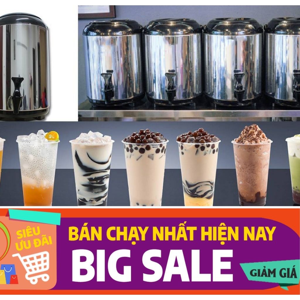 [ Bình ủ trà ] , ủ cháo , ủ nhiệt 304 Giá Rẻ Uy Tín Hà Nội ( 1,5l-12L)