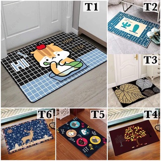 Thảm lau chân , thảm chùi chân 3d chống trơn trượt 40x60cm