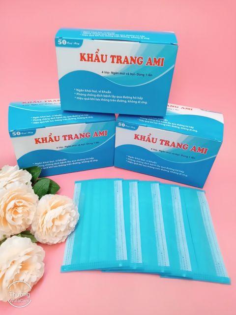 Set 10 Khẩu trang 4 lớp