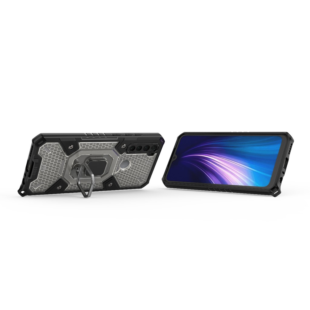Ốp lưng Redmi Note 8 Tổ Ong Iring không gian mới chống sốc giá đỡ xem phim