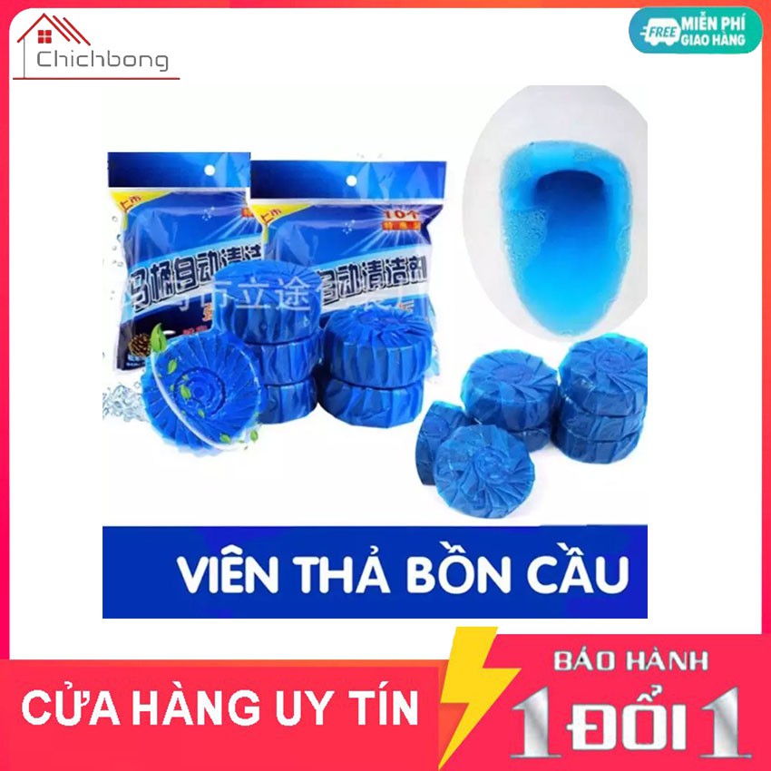 [Free Ship] Viên Thả Bồn Cầu Khử Mùi (Gói 10 viên)