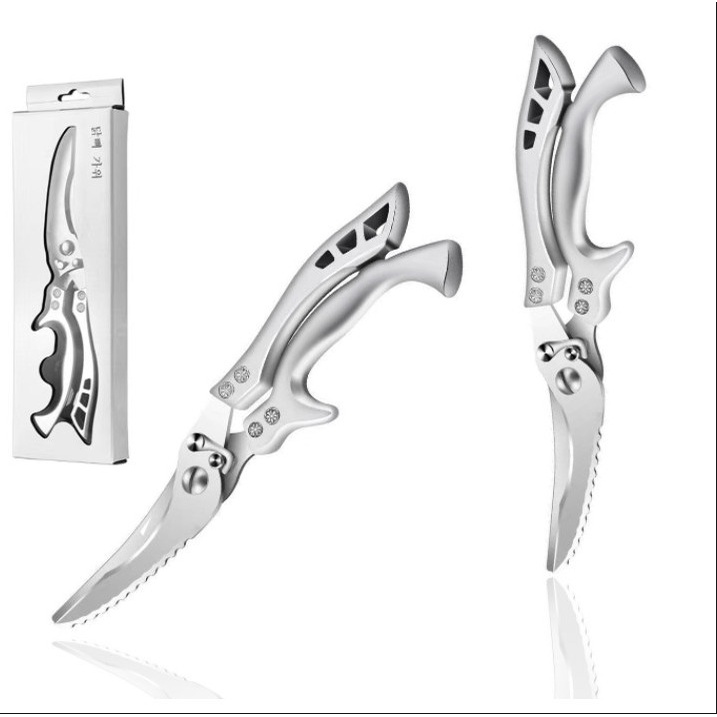 Kéo Đa Năng Cắt Gà Đức Zwilling Chất Liệu Thép Cao Cấp Không Gỉ 4CR13 - Trọng Lượng 200 Gram