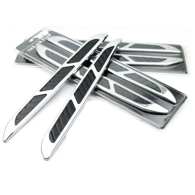 Bộ Nẹp Mang Cá Giả Hốc Gió Trang Trí Xe Ô Tô