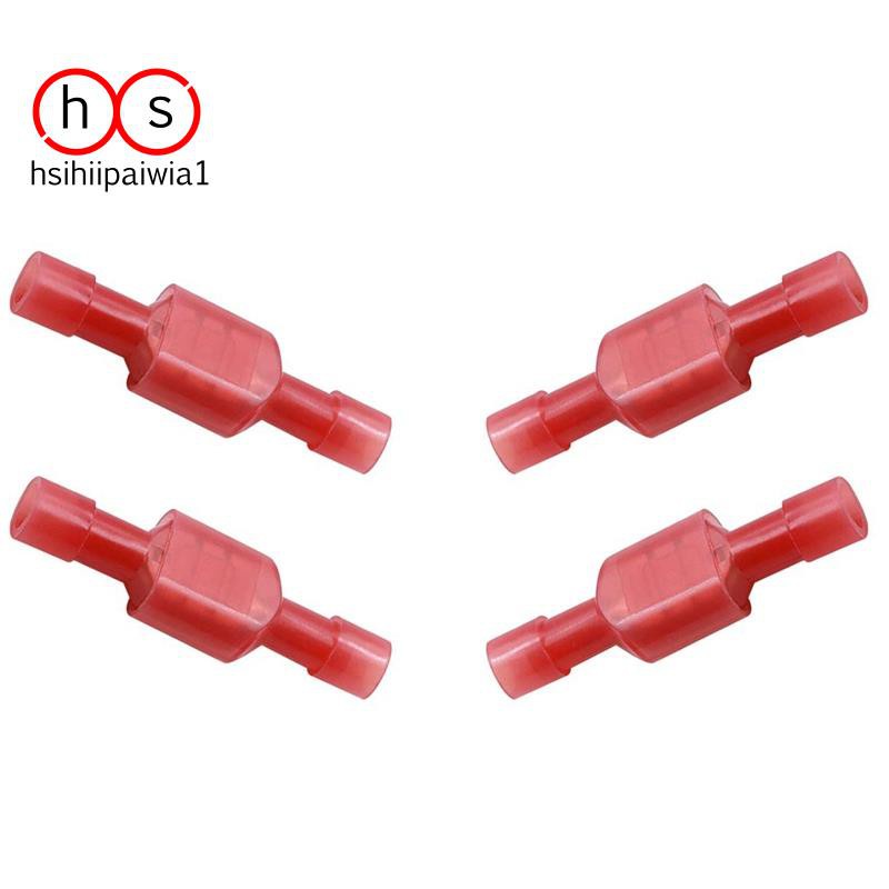 500Pcs Female Red Male Fast Wire Connector Fully Insulated Nylon