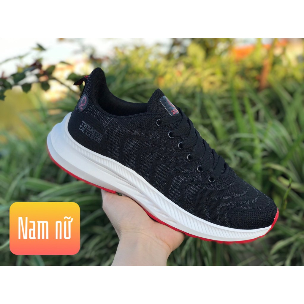 (BIG SALE) Giày Nam Nữ đen trắng