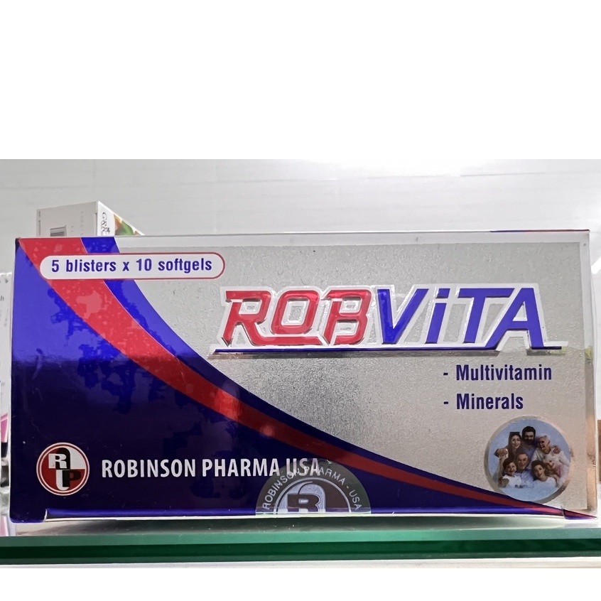 Viên uống Robvita bổ sung vitamin,khoáng chất tăng cường sức khỏe cho cơ thể