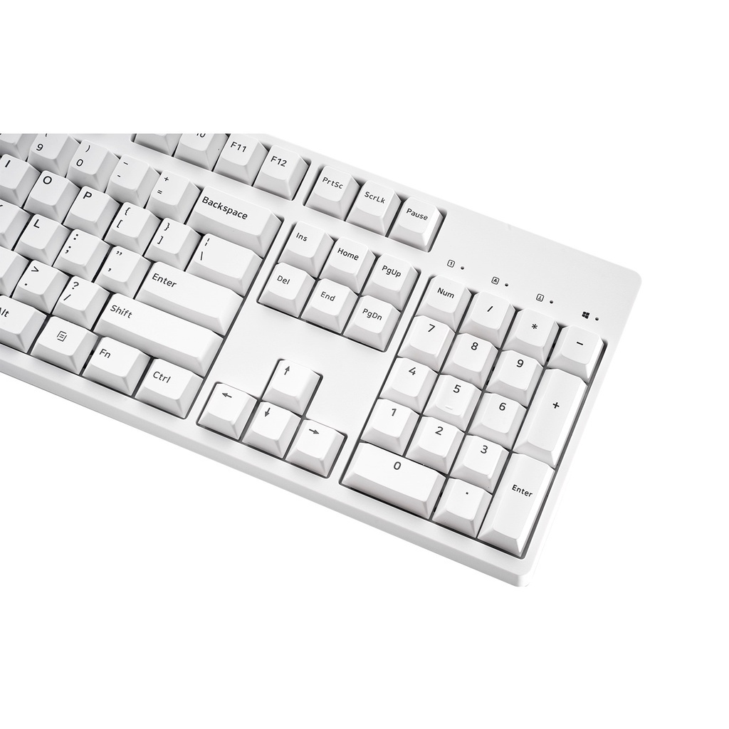 Bộ phím số 139 Phím PBT màu trắng đen đơn giản cho bàn phím iKBC