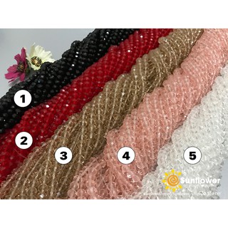 Chuỗi pha lê bánh xe 8cm