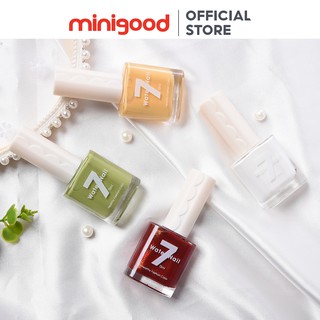 Sơn móng tay màu trắng Minigood 13ml chính hãng