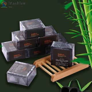 [Hàng mới về] Xà phòng than tre hoạt tính Hỗ Trợ Giảm mụn đầu đen chăm sóc da