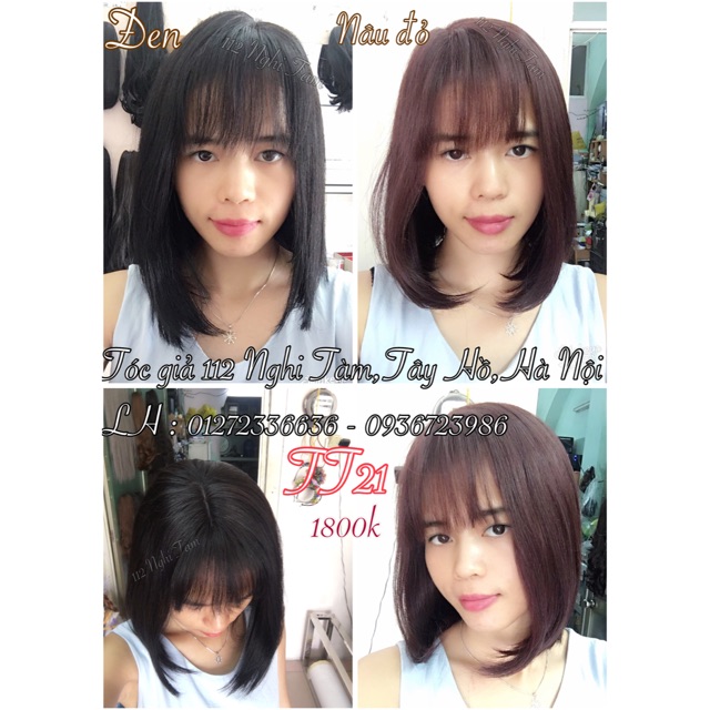 Tóc bộ nguyên đầu làm từ tóc thật