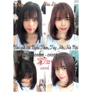 Tóc bộ nguyên đầu làm từ tóc thật