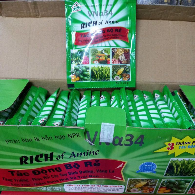 25g Phân bón siêu kích rễ vi sinh loại đặc biệt dùng rất tốt cho rau, hoa, cây cảnh