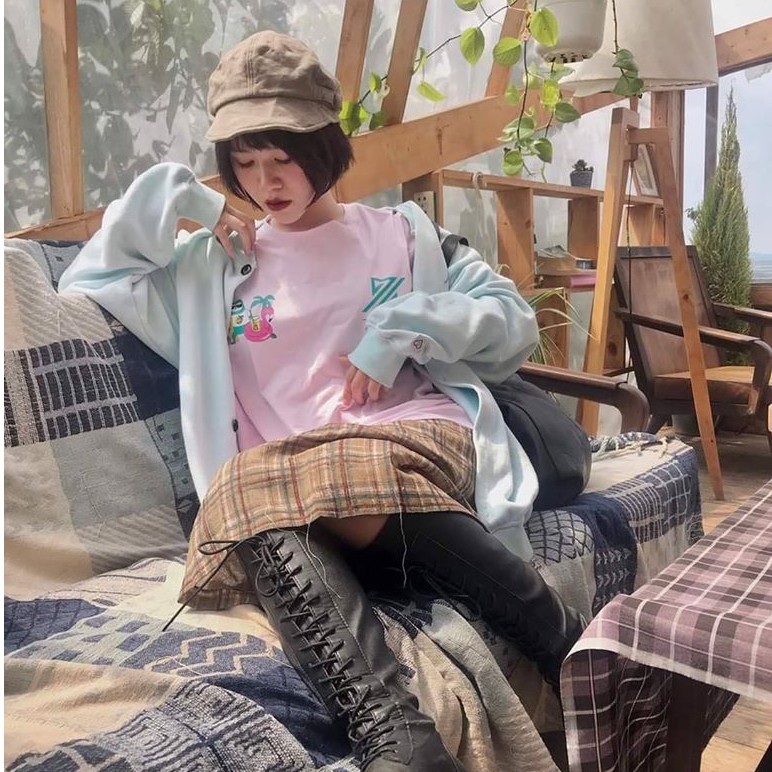 Áo thun Unisex tay lỡ form rộng_ Form dưới 65kg | BigBuy360 - bigbuy360.vn