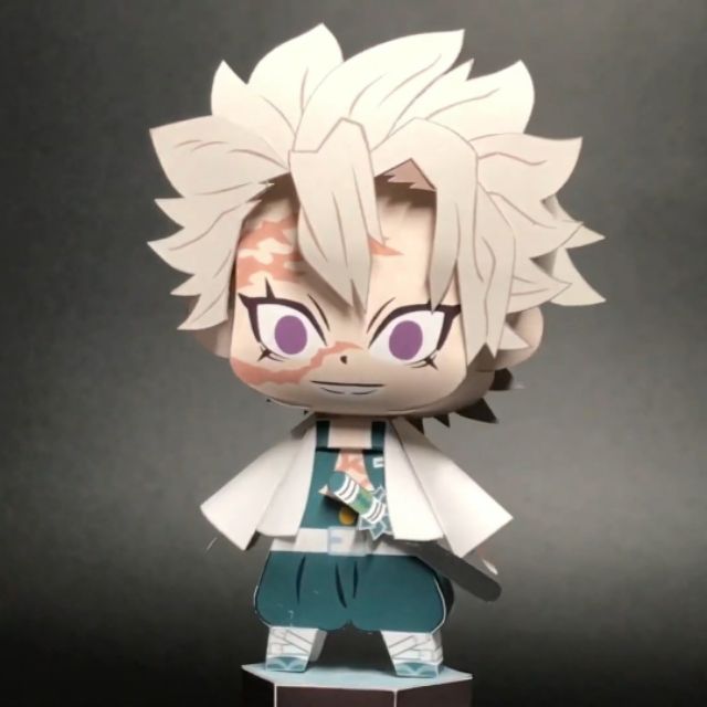 Mô hình giấy anime Phong Trụ Shinazugawa Sanemi [Demon slayer/Kimetsu no Yaiba]