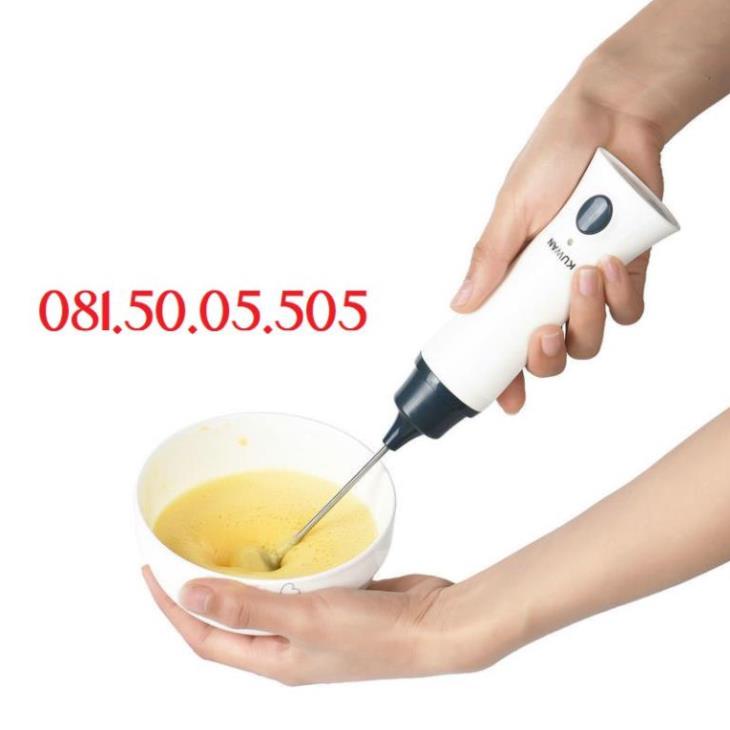 Máy tạo bọt cafe, tạo bọt sữa, đánh trứng, pha trà sữa matcha, socola, cacao có dây sạc điện D125