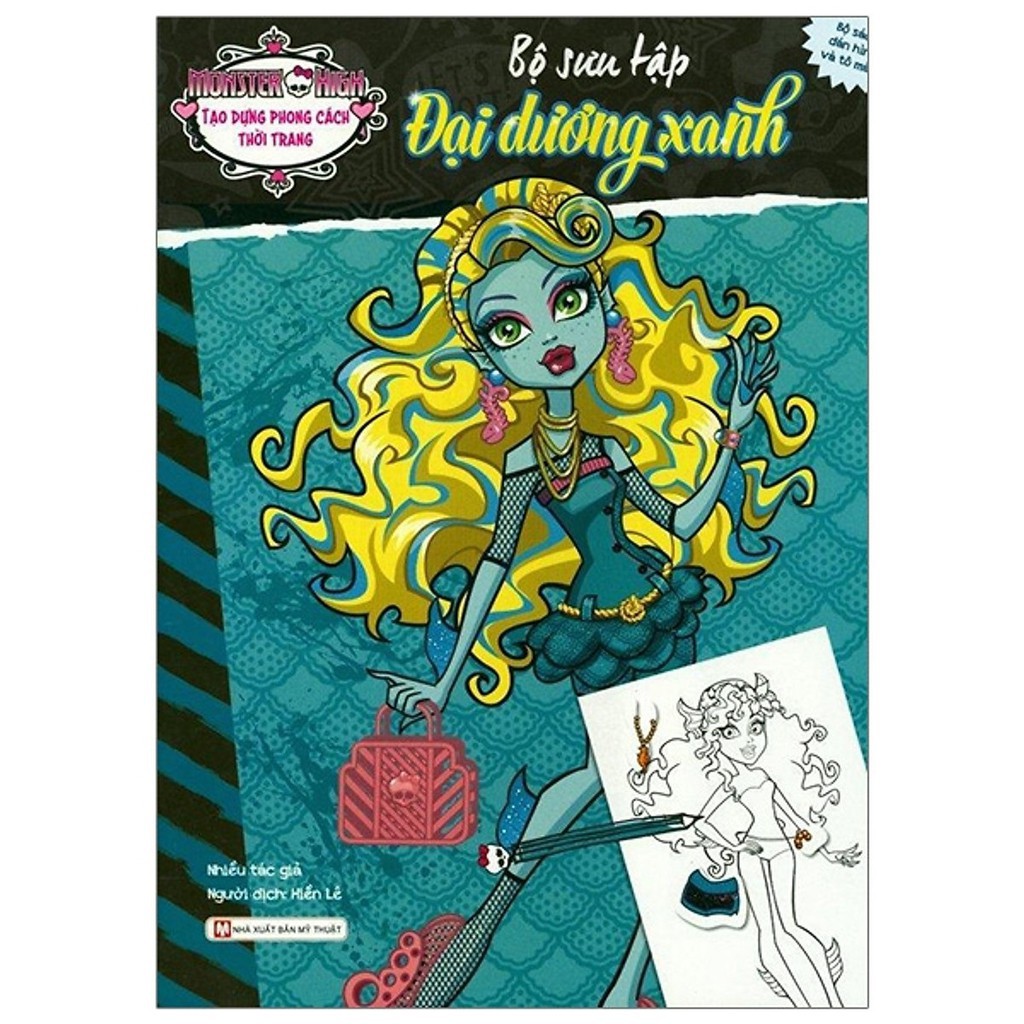 Sách - Monster High - Bộ Sưu Tập Đại Dương Xanh