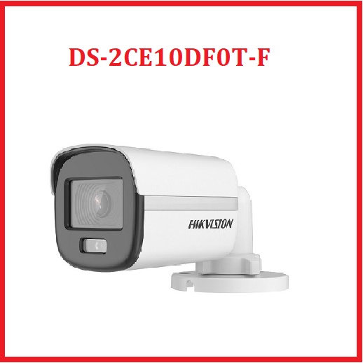 Camera HD-TVI 2.0 Megapixel HIKVISION DS-2CE10DF0T-F  COLORVU