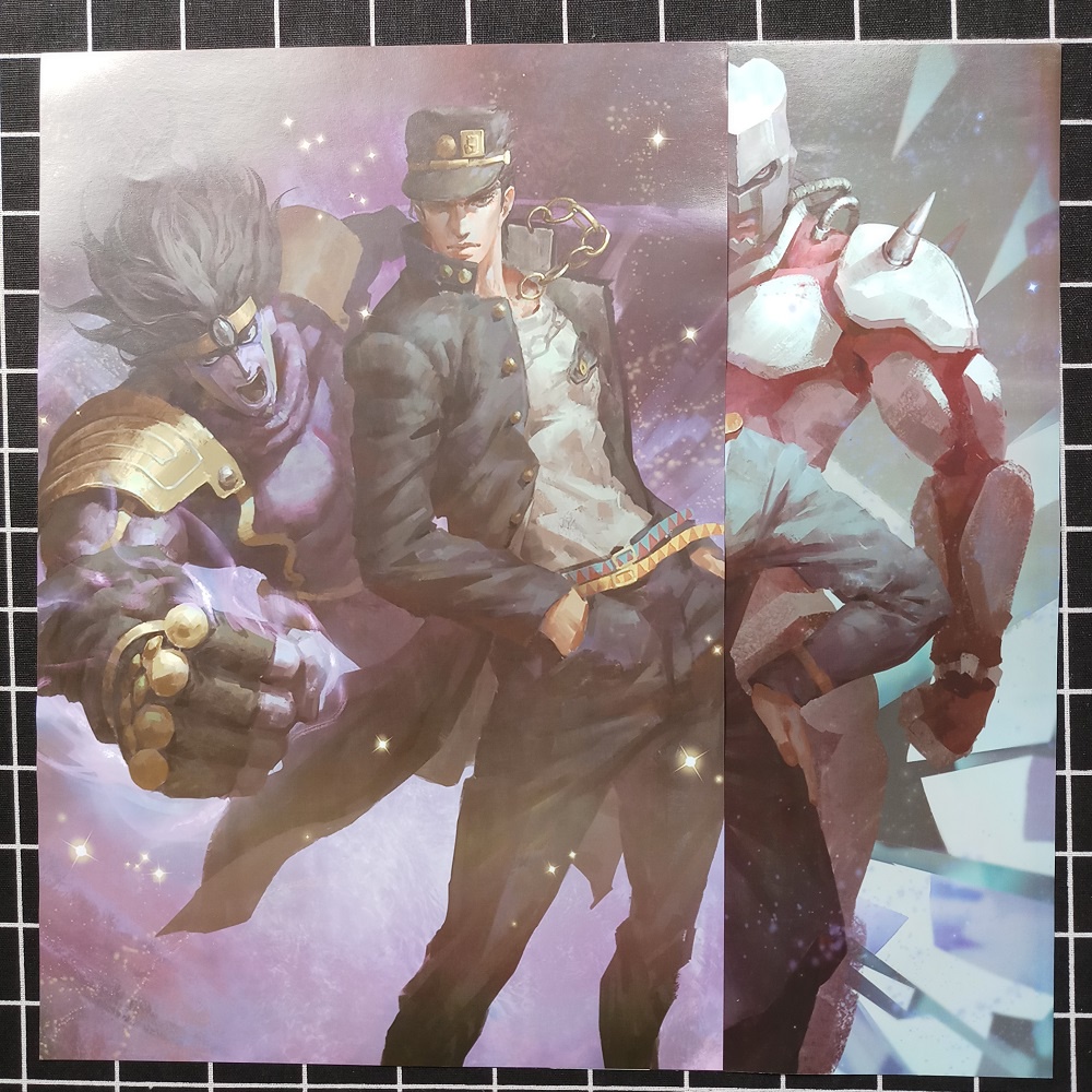 Poster Anime Jojos Bizarre Adventure (8 Tờ)