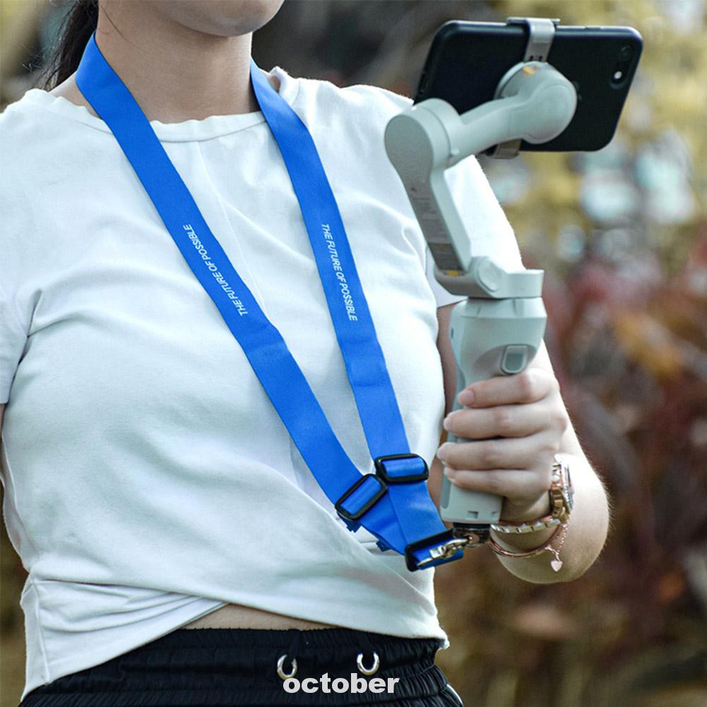 Handheld Gimbal Lanyard Practical Soft Nylon Travel With Buckle For DJI OSMO Mobile 4