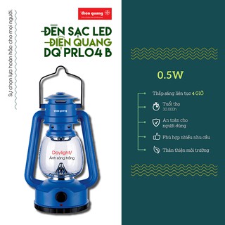 ĐÈN SẠC LED ĐIỆN QUANG ĐQ PRL04