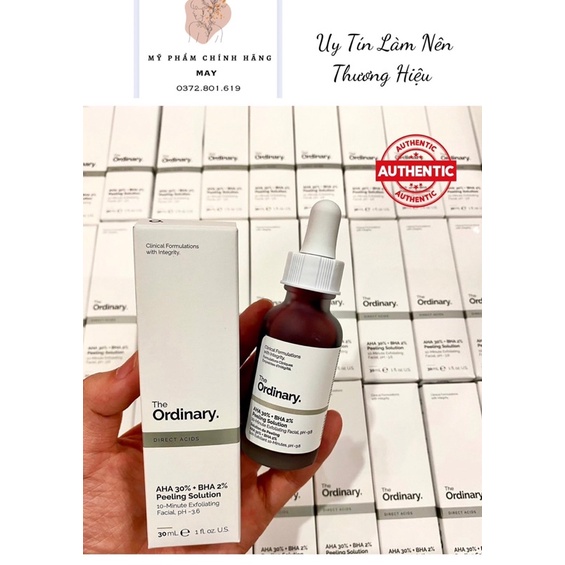 Serum The Ordinary AHA 30% + BHA 2% Peeling Solution