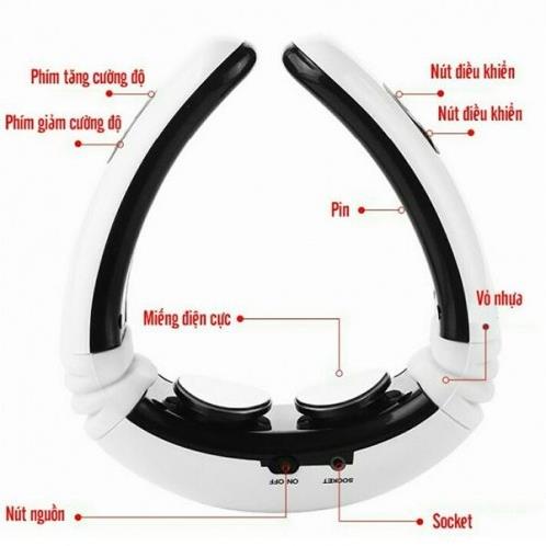 Máy Massage Cổ Vai Gáy Trị Liệu Cao Cấp  Máy Massager